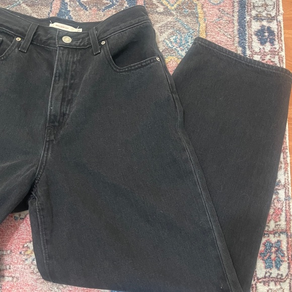 Levi's Black Balloon Women's Jeans 27 - Picture 3 of 11